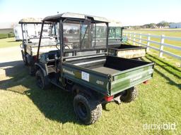 2001 Kawasaki 3010 Mule 4WD Utility Vehicle (No Title - $50 Trauma Care Fee