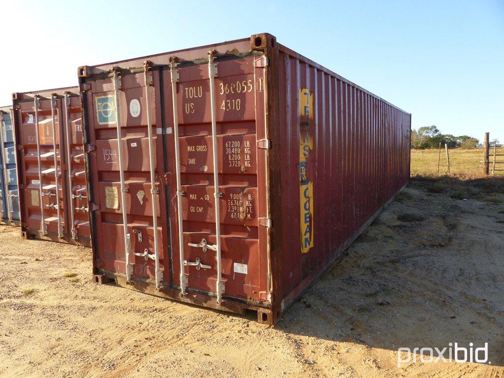 40' Shipping Container, s/n TRLU3600551