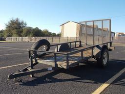 1999 10' Utility Trailer s/n CSMBF119991230541 (No Title - Bill of sale Onl