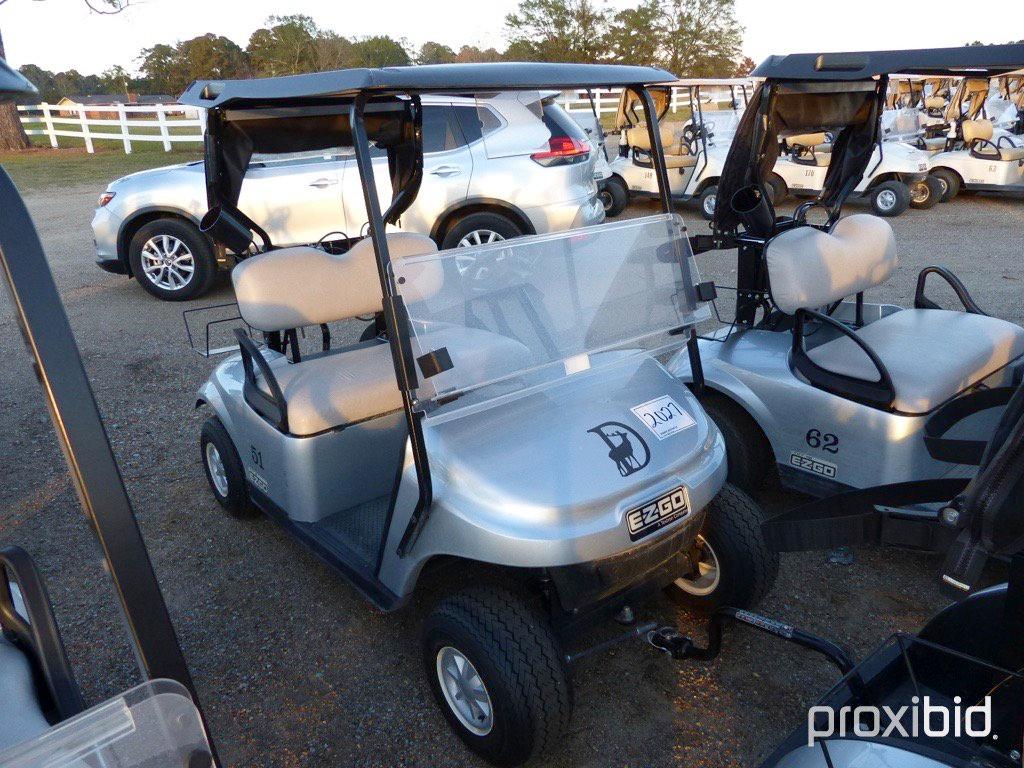 EZGo TXT48 Golf Cart, s/n 3258537 (No Title - Flood Damaged): Gray, Black T