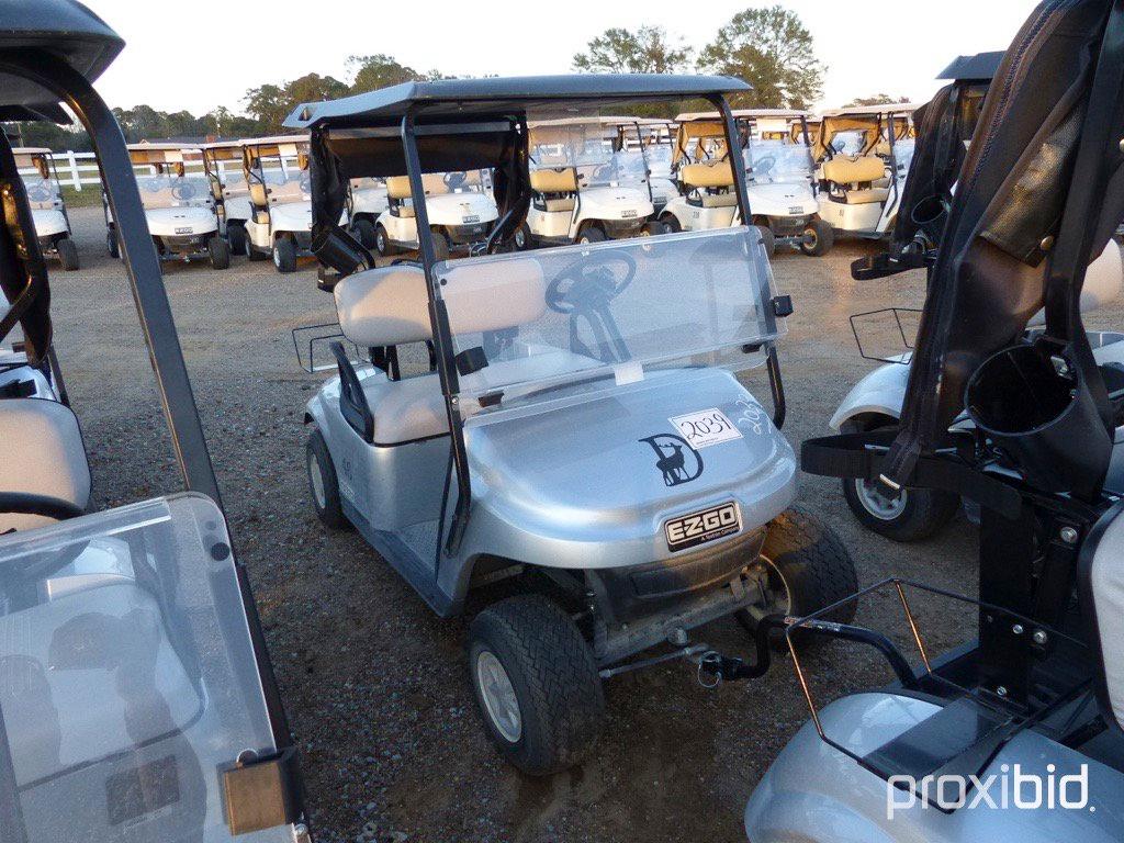 EZGo TXT48 Golf Cart, s/n 3258538 (No Title - Flood Damaged): Gray, Black T