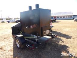 Myron Mixon Trailer-mounted 72" Smoker