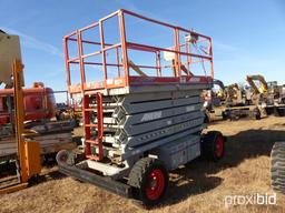 2007 Skyjack SJ8243 Scissor-type Manlift, s/n 343788: 4WD, Kubota Diesel, 4