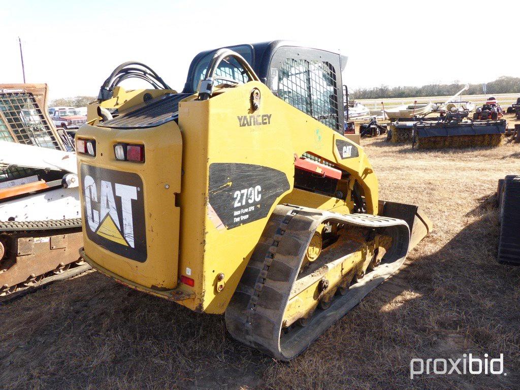 Cat 279C Skid Steer, s/n MBT00931: High Flow, 2-sp., GP Bkt., 3549 hrs