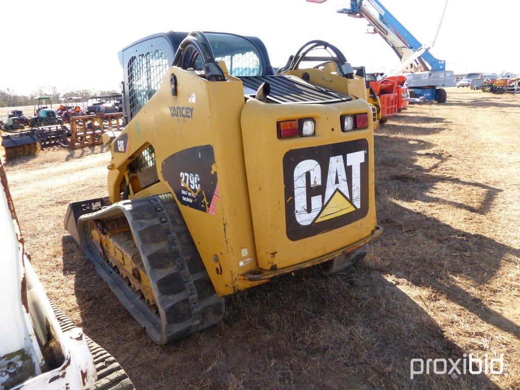 Cat 279C Skid Steer, s/n MBT00931: High Flow, 2-sp., GP Bkt., 3549 hrs