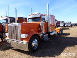 2014 Peterbilt 389 Truck Tractor, s/n 1XPXDP9X0ED233192: Paccar 500hp Eng.,