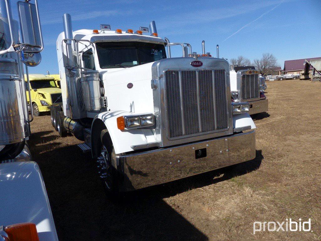 2006 Peterbilt 379 Truck Tractor, s/n 1XP5DB9X16N640766: Tri-axle, Sleeper