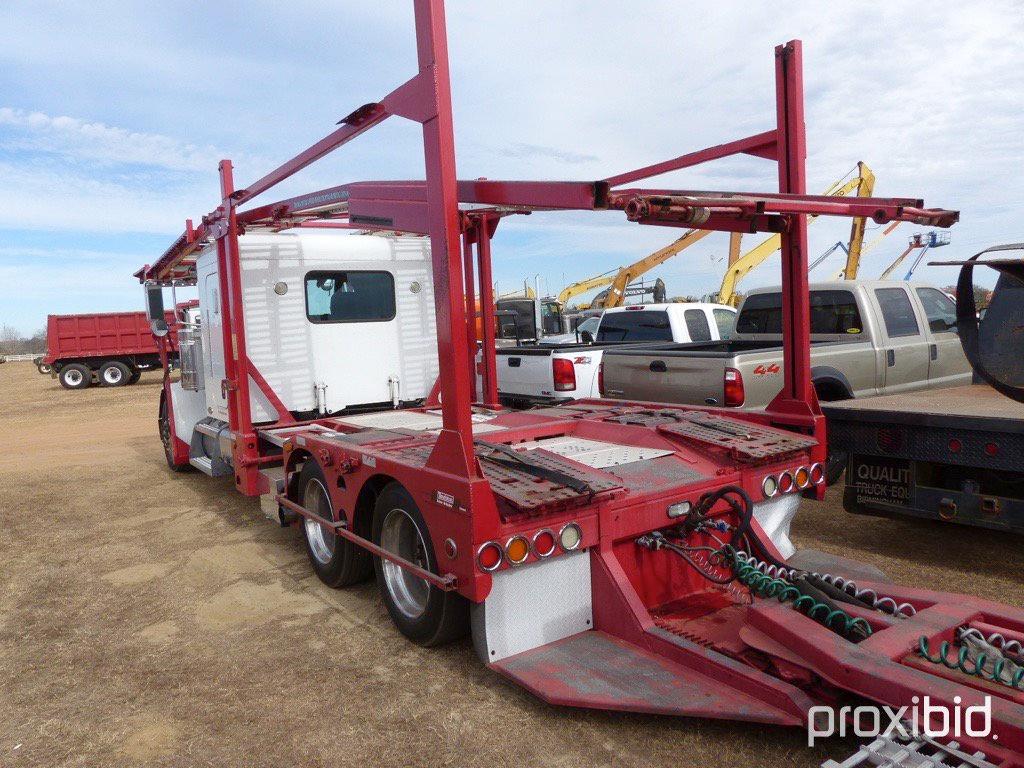 2007 Peterbilt 379 Car Carrier, s/n 1NP5LB9X87D679889: Cat C15 550hp Eng.,