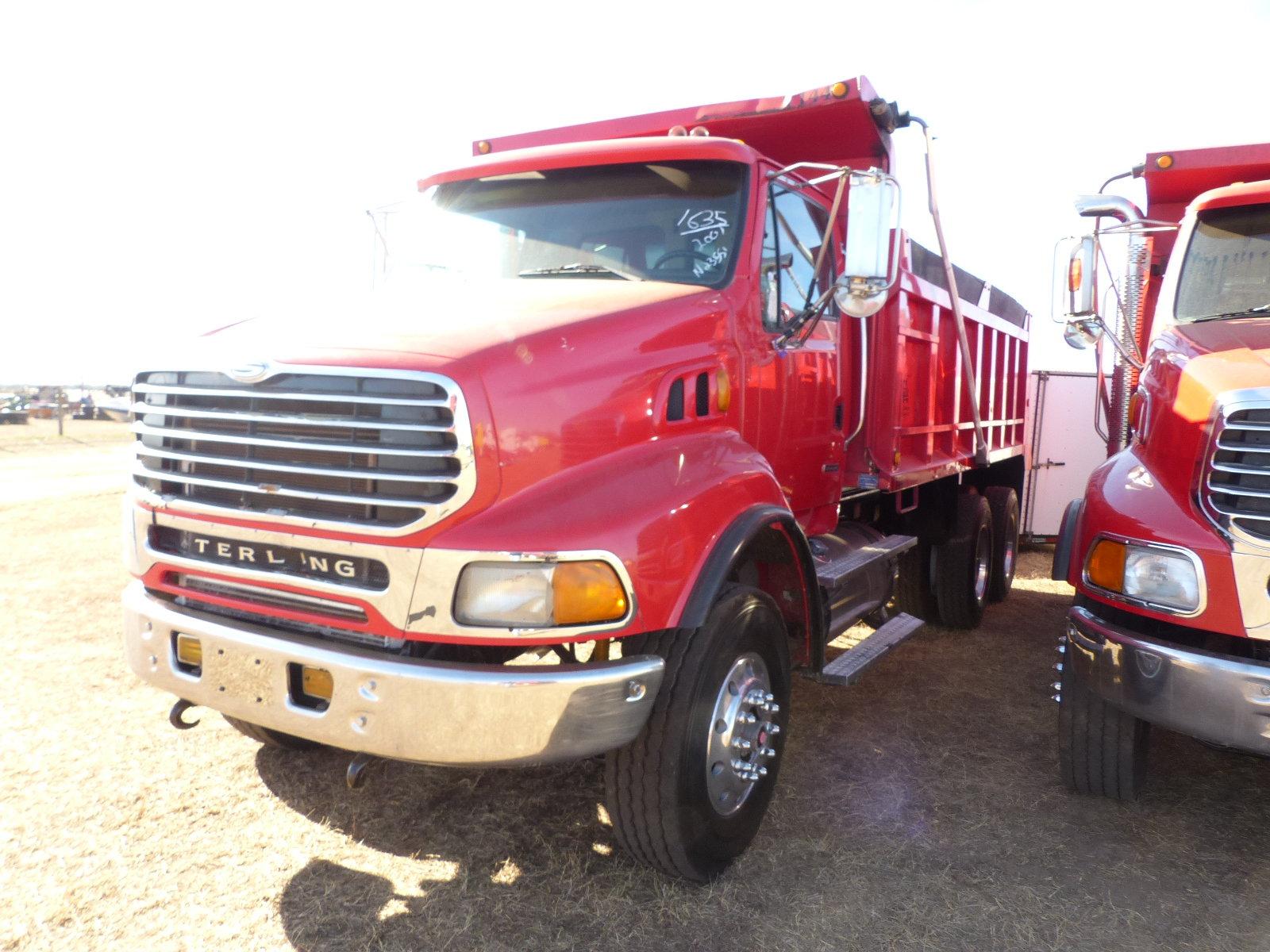 2007 Sterling LT9513 Tandem-axle Dump Truck, s/n 2FZHAZCK77AY45835: Detroit