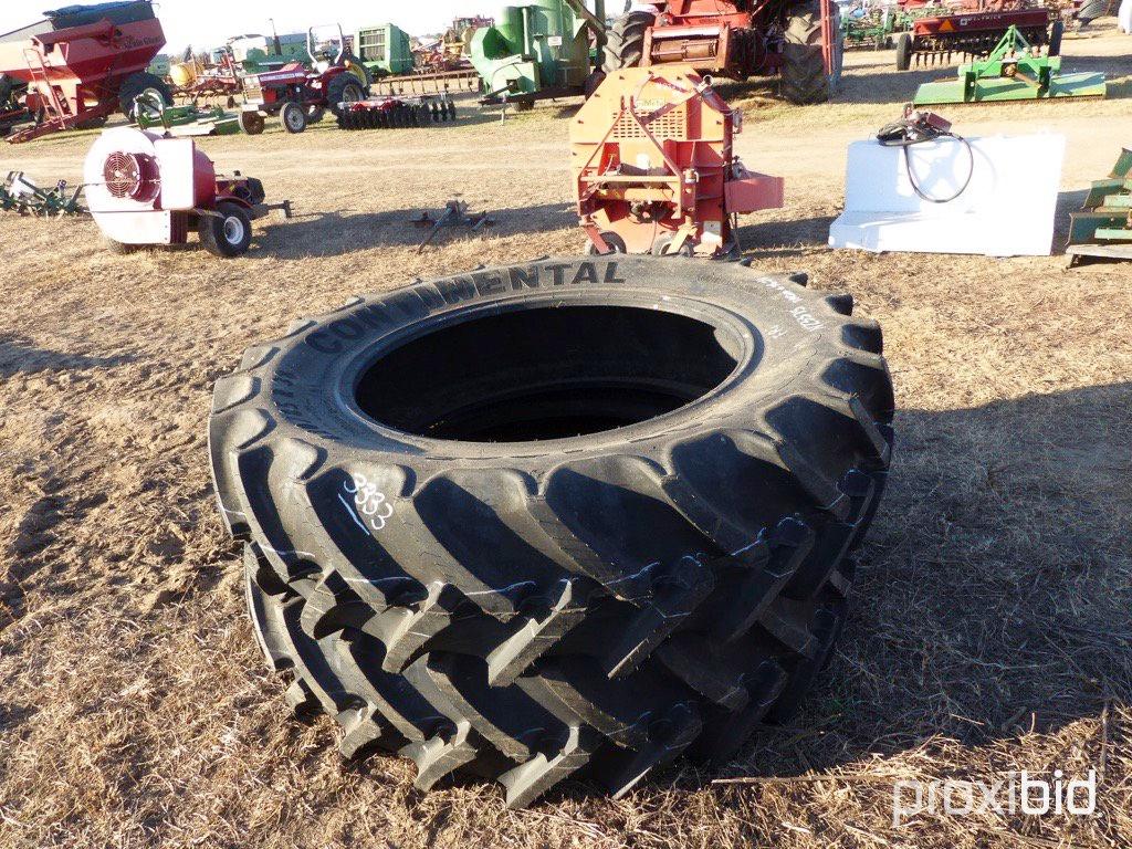 (2) Continental 420/85R38 Tires