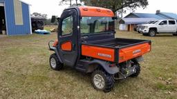 Kubota RTV-X1100C 4WD Utility Vehicle, s/n 15KC2GDBJDG011845: Encl. Cab, A/