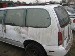 1997 Nissan Quest Van, s/n 4N2DN1116VD809130: 213K mi.