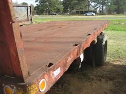 1980 GMC 7000 Flatbed Flatbed Dump Truck, s/n T170BAV584203: S/A, Gas Eng.,