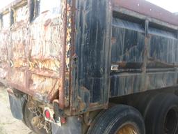 1986 White Dump Truck, s/n 1WXDCHJD7GN110061: T/A, Diesel Eng., Auto Trans.