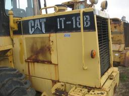 Cat IT18B Rubber-tired Loader, s/n 4ZD00421: 2-yd Bkt., 17.5-25 Tires, 8315