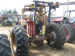 Massey Ferguson 283 Tractor, s/n 6469001425: Diesel, w/ Side Boom Mower, 17