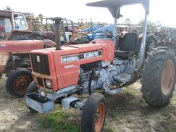 Kubota M4030SU Tractor, s/n 20767: Diesel Eng., 4618 hrs