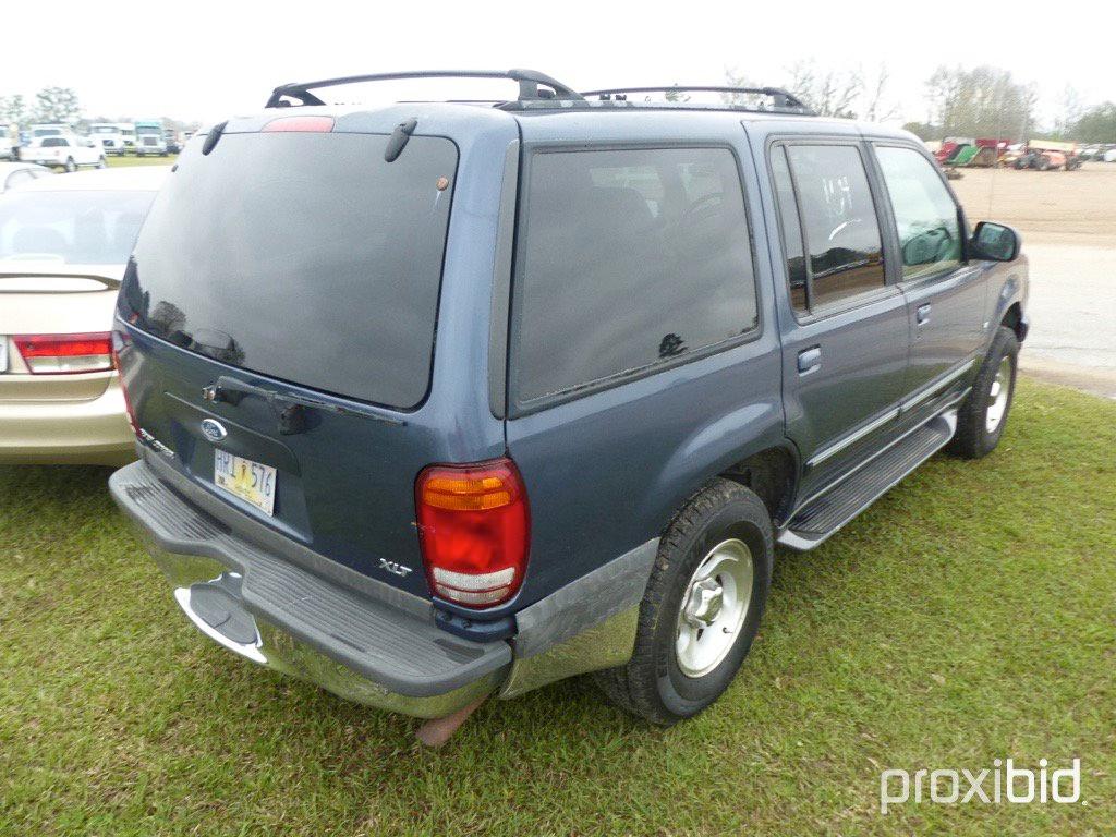 1999 Ford Explorer, s/n 1FMZU35P8XZB97861: Odometer Shows 190K mi.