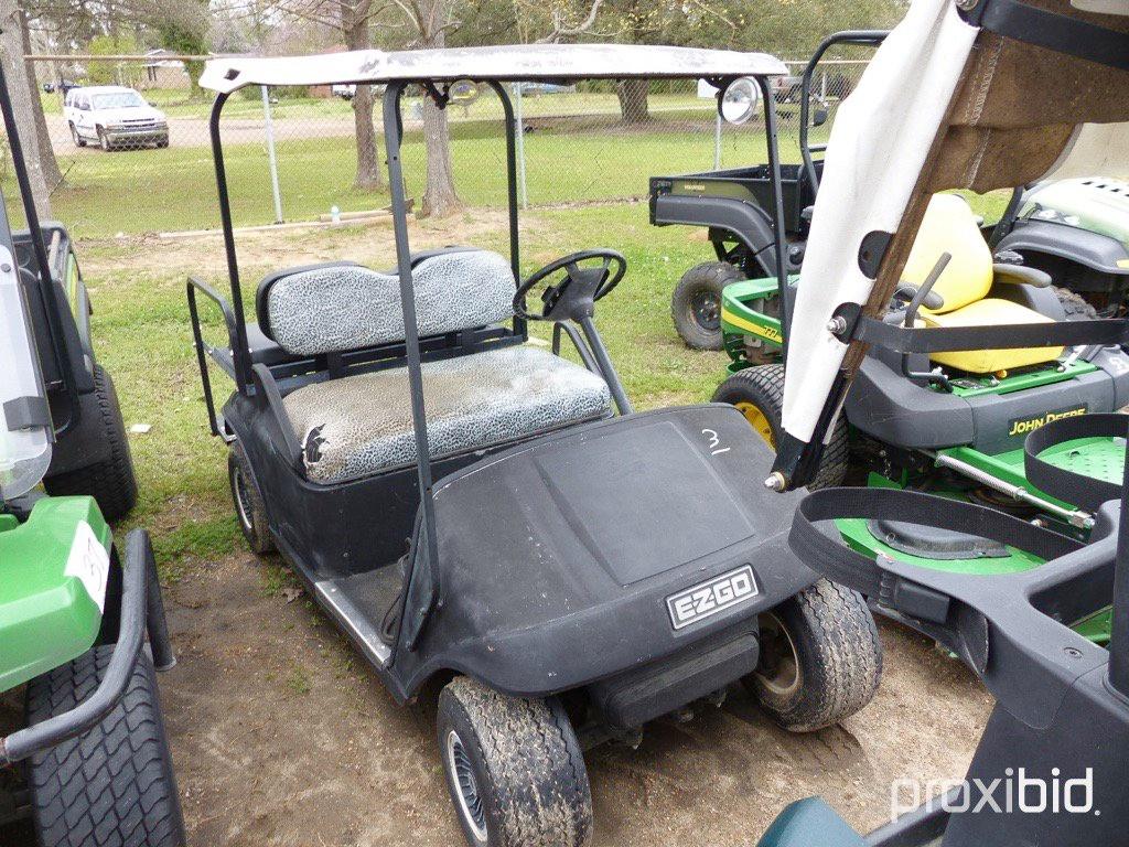 EZGo Electric Golf Cart, s/n 894944-H2295 (No Title): 36-volt, Rear Seat, C