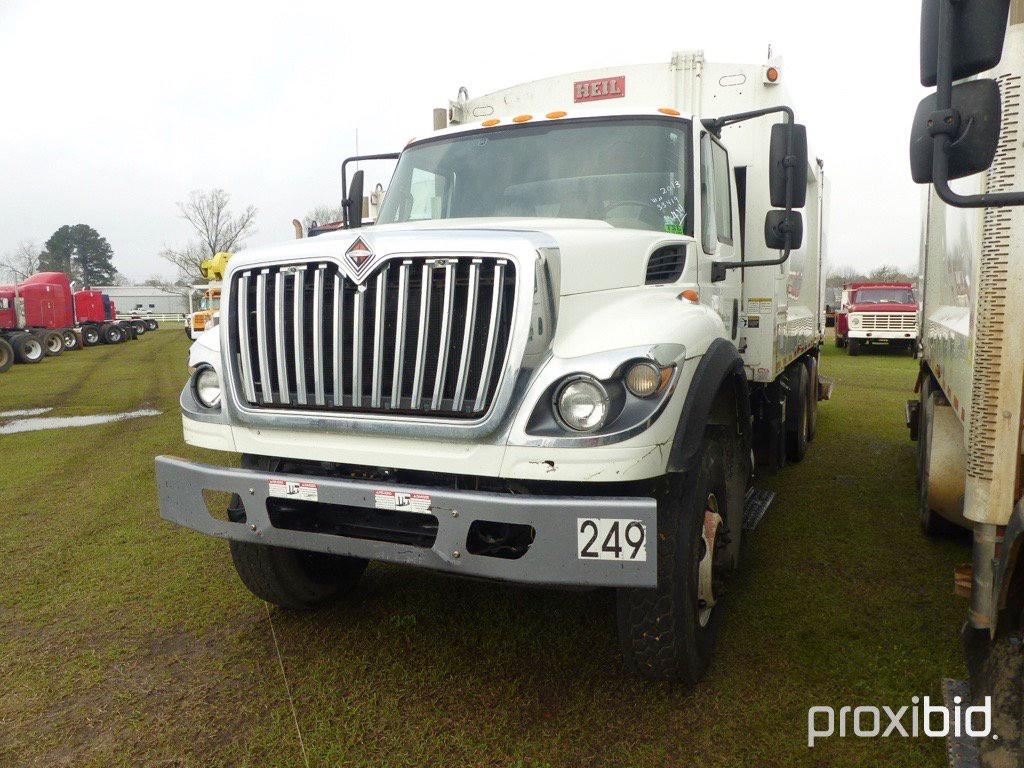 2013 International 7400 SBA 6x4 Garbage Truck, s/n 1HTWGAZT7DJ333419: Maxxf