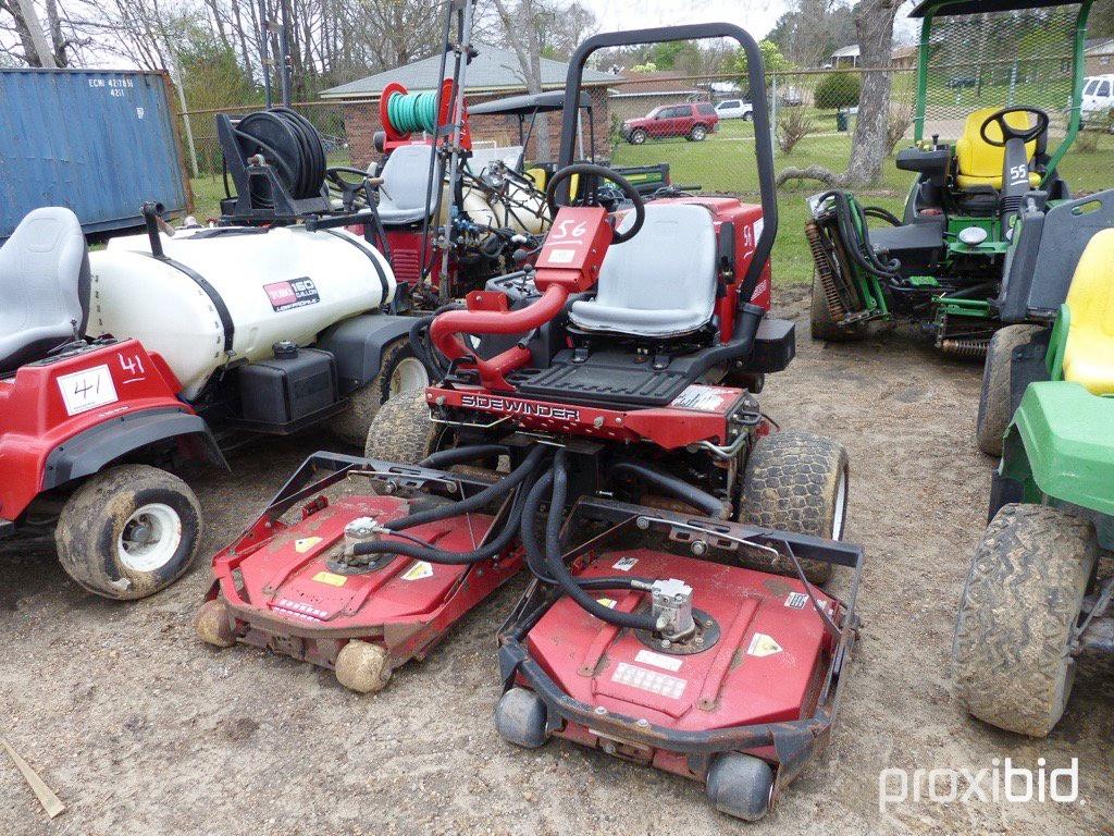 Toro 3500D GroundsMaster Rotary Mower, s/n 220000680: 3-deck, Diesel