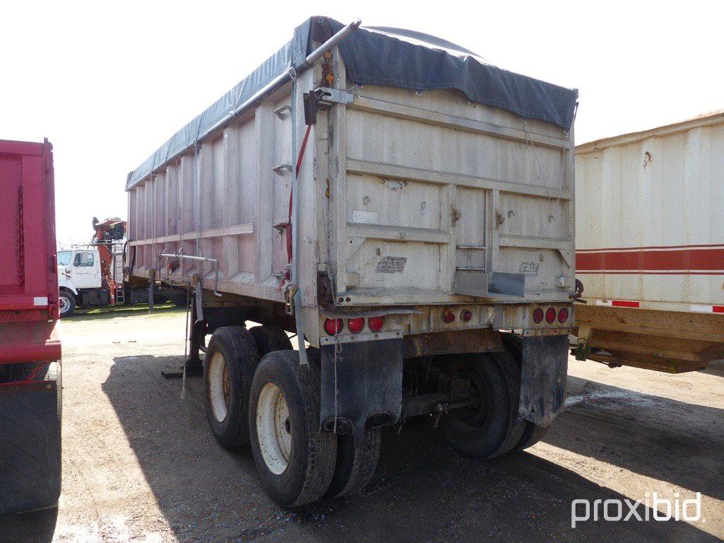 East 24' Aluminum Dump Trailer, s/n DS0282906