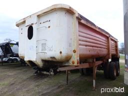 1995 Clem Dump Trailer, s/n 1C9BBH24B0SM110059: Liner