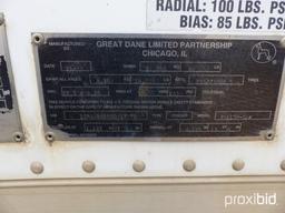 2005 Great Dane 48' Van Trailer, s/n 1GRAA96285D412476: Rear Lift Gate