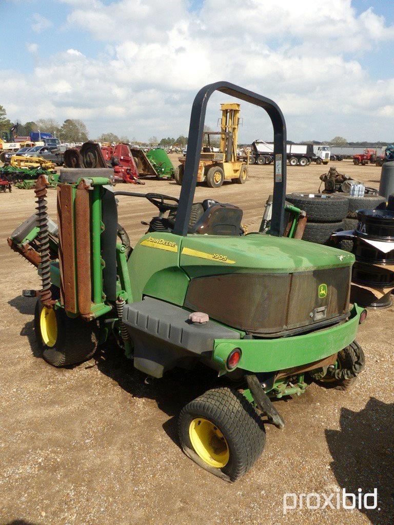 John Deere 1905 Reel Mower, s/n 195212: 5-reel, Yanmar Diesel