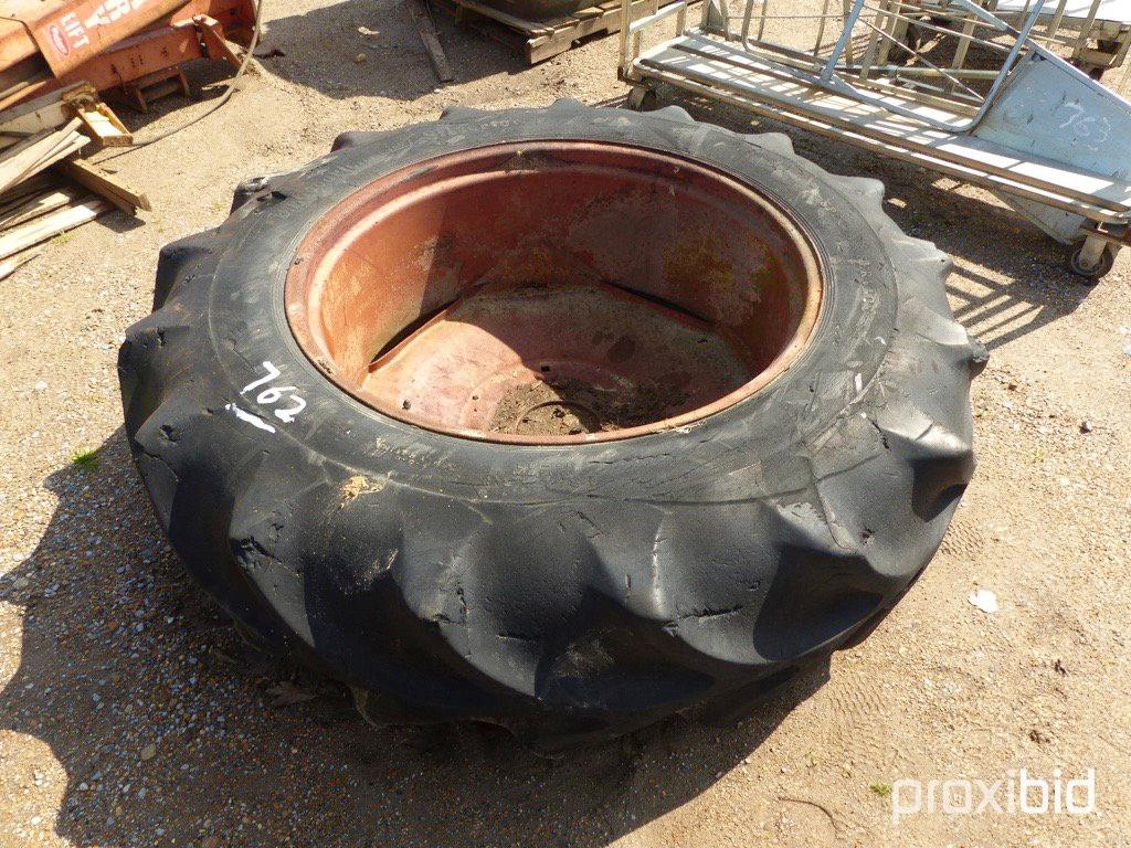 BF Goodrich 15x38 Tractor Tire & Rim