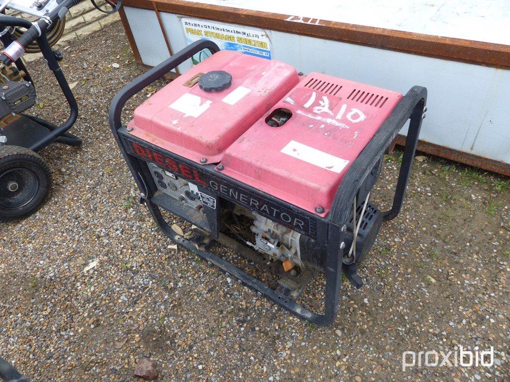 ETQ 5000-watt Diesel Generator