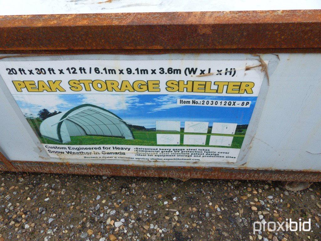 20x30x12 Peak Storage Shelter