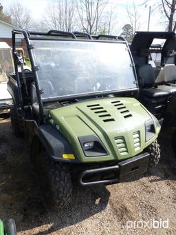 2012 Cub Cadet Volunteer 4WD Utility Vehicle, s/n 50011: Gas, Dump Bed