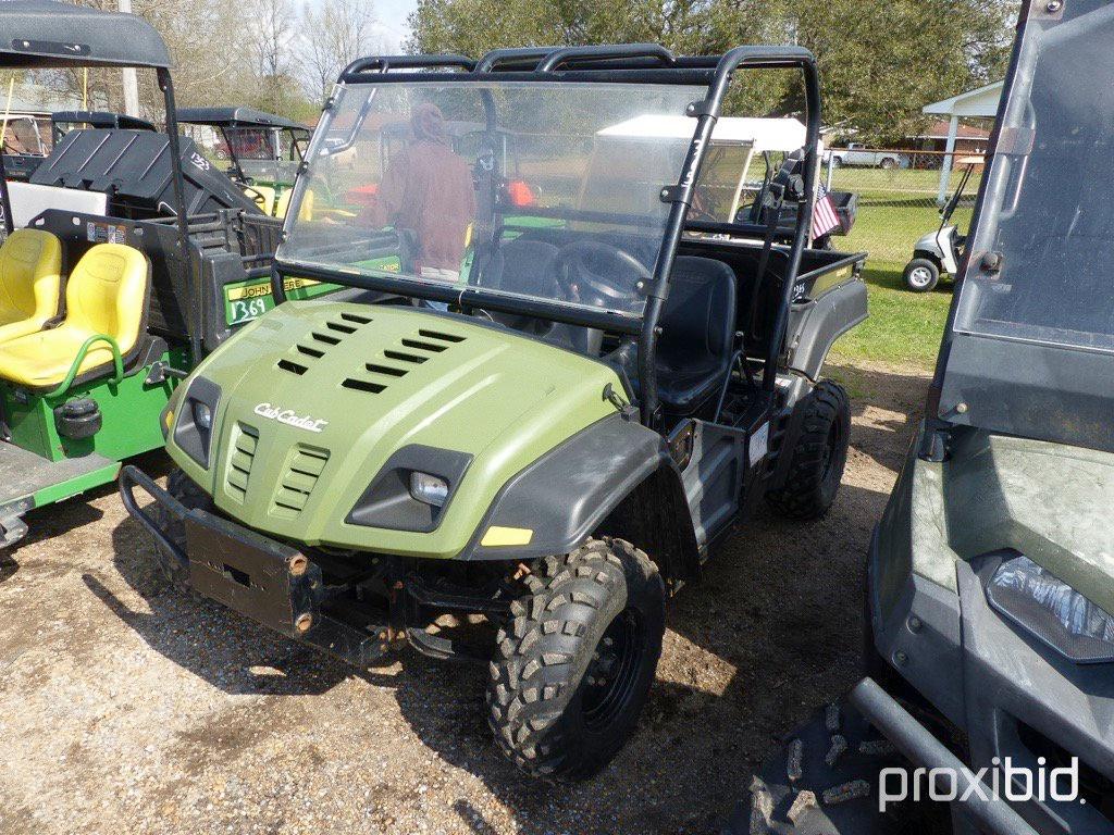 2012 Cub Cadet Volunteer 4WD Utility Vehicle, s/n 50011: Gas, Dump Bed