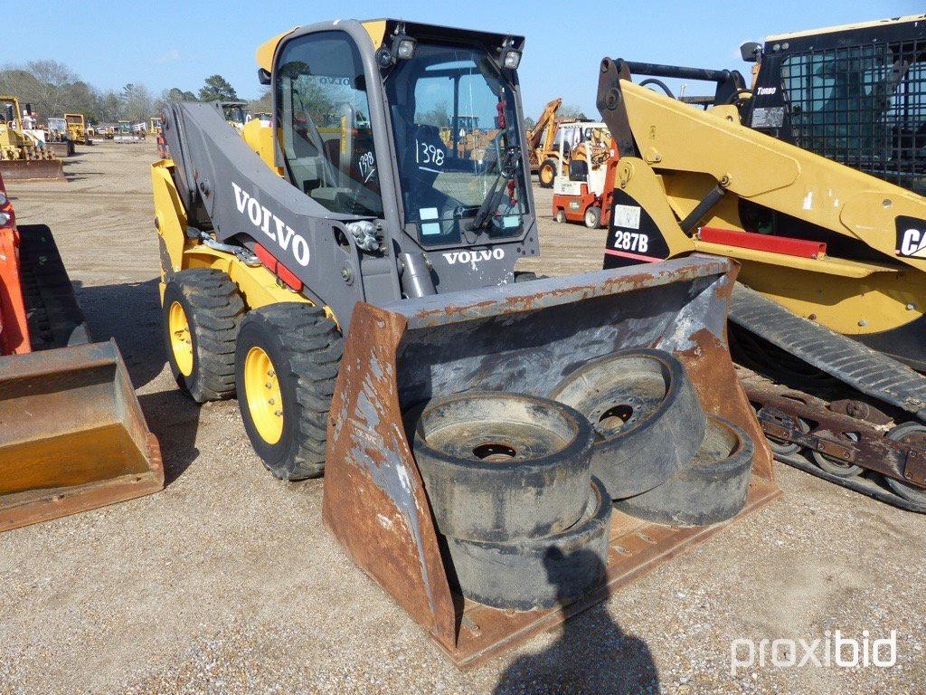 2015 Volvo MC135C Skid Steer, s/n 2429117: C/A, Rubber-tired, Extra Set of