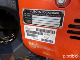 2014 Kubota U55-4RIA Mini Excavator, s/n 25146: Blade, Meter Shows 1209 hrs