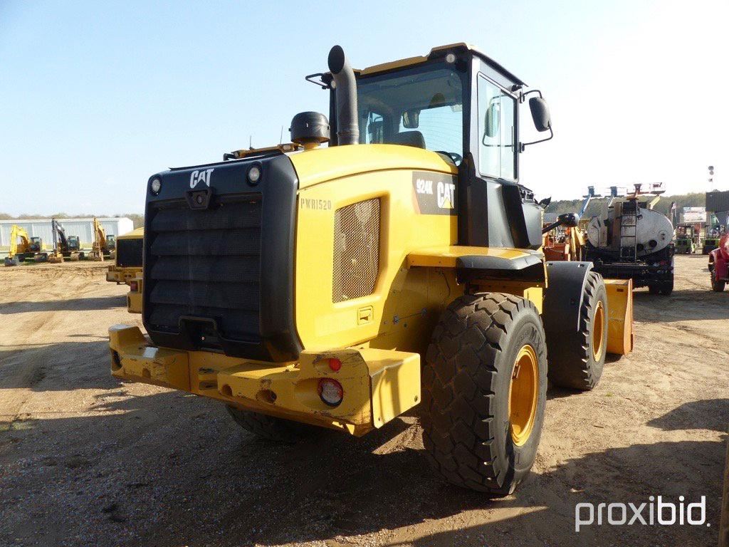 2013 Cat 924K Rubber-tired Loader, s/n PWR01520: C/A, GP Bucket w/ Quick Co