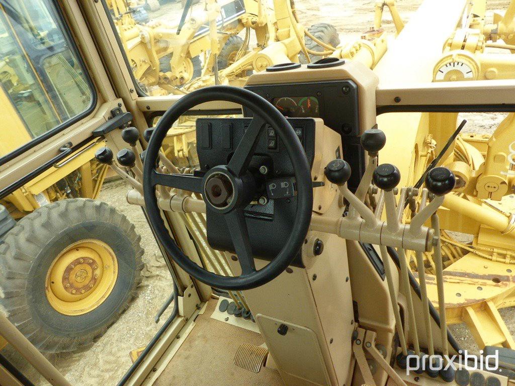 2007 Cat 140H Motor Grader, s/n APM03572: C/A, Heat, 14' Sliding Moldboard,