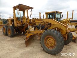 Cat 140G Motor Grader, s/n 72V1044: 4-post Canopy, 12' Blade, Scarifier