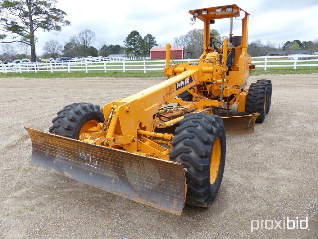 1999 Leeboy 685 Motor Grader, s/n 272: 12' Blade, Cummins Diesel, Meter Sho