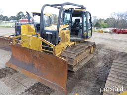 2008 Cat D5K LGP Dozer, s/n YYY00467: C/A, Sweeps, Rear Screen, 6-way Blade