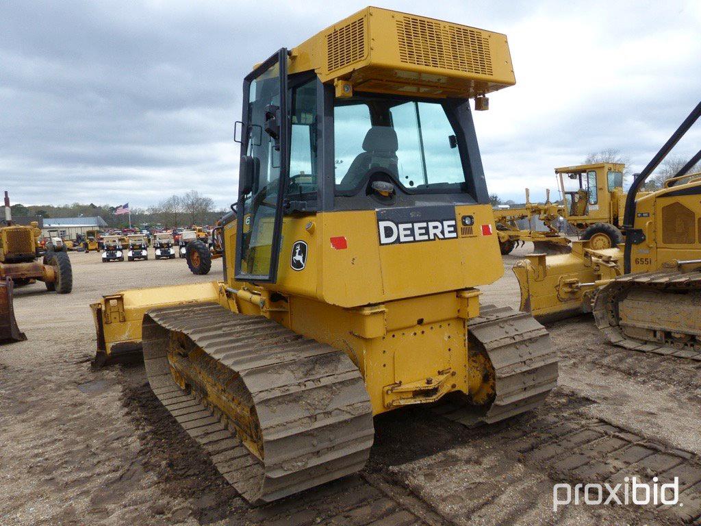 2011 John Deere 650J LGP Dozer, s/n T0650JX208954: C/A, 6-way Blade