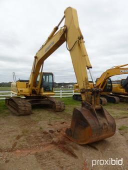 2003 Komatsu PC220LC-7L Excavator, s/n A86135: Encl. Cab