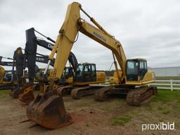 2003 Komatsu PC220LC-7L Excavator, s/n A86135: Encl. Cab