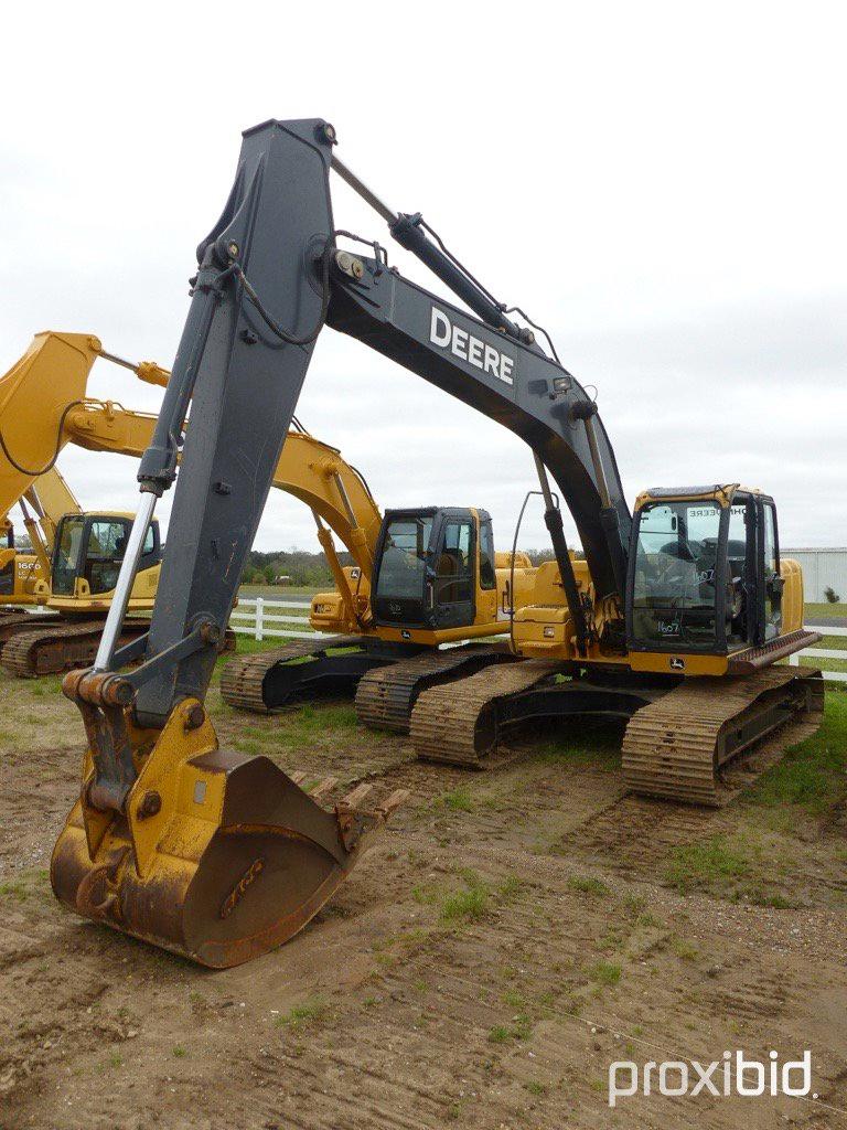 2010 John Deere 200DLC Excavator, s/n FF200DX511764: 48" Bkt., Meter Shows