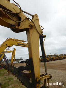 Komatsu PC75-1 Excavator, s/n 2606: Thumb, Rubber Tracks