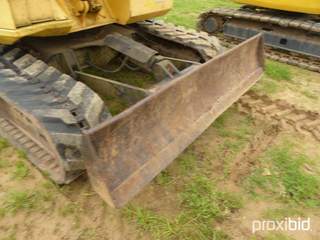 Komatsu PC75-1 Excavator, s/n 2606: Thumb, Rubber Tracks