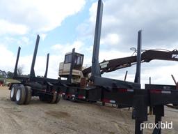 1998 Magnolia 4-bolster Log Trailer, s/n 1M9BA4029W1435212