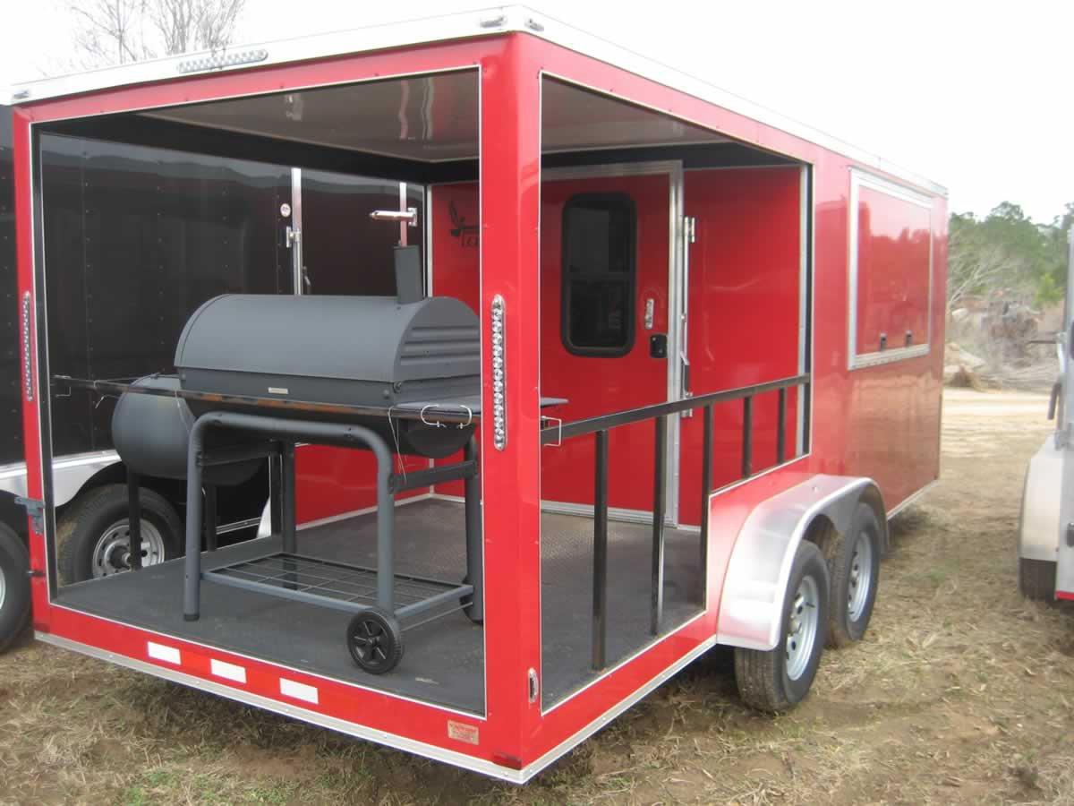 Unused 2017 Lark 102"x18' Enclosed Trailer, s/n 5RTBE1822HD060466