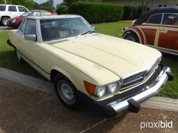 1979 Mercedes 450SL Coupe, s/n 10704412051169: Auto